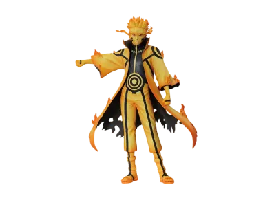 BANDAI "Ichiban Kuji" -NARUTO Shippuden Connected Thoughts- D Prize Naruto Uzumaki (Kurama Link Mode) MASTERLISE