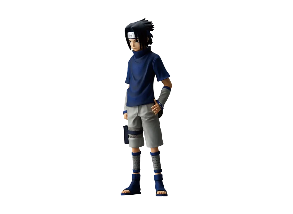 BANDAI "Ichiban Kuji" -NARUTO Chunin Exam Edition- B Prize Sasuke Uchiha MASTERLISE