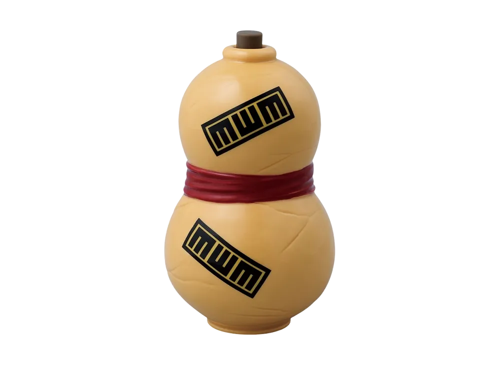 BANDAI "Ichiban Kuji" -NARUTO Chunin Exam Edition- F Prize Gaara's gourd-shaped seasoning container
