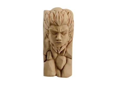 BANDAI "Ichiban Kuji" -NARUTO Chunin Exam Edition- G Prize Hokage Rock Magnet Hiruzen Sarutobi