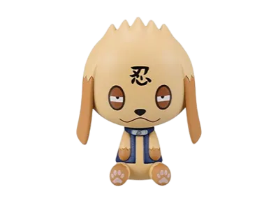 BANDAI "Ichiban Kuji" -NARUTO - Land of Waves- E Prize Ninja Dog Chokonokko 5