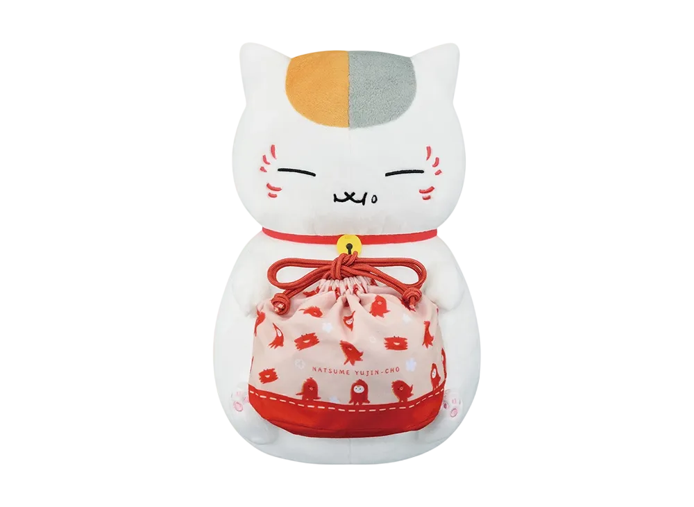 BANDAI "Ichiban Kuji" -Natsume's Book of Friends ~Nyanko Sensei's Manpuku Bento~- A Prize Itadakimasu Nyanko Sensei Plush