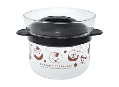 BANDAI "Ichiban Kuji" -Natsume's Book of Friends ~Nyanko Sensei's Manpuku Bento~- B Prize Microwave Piping Hot Rice Cooker