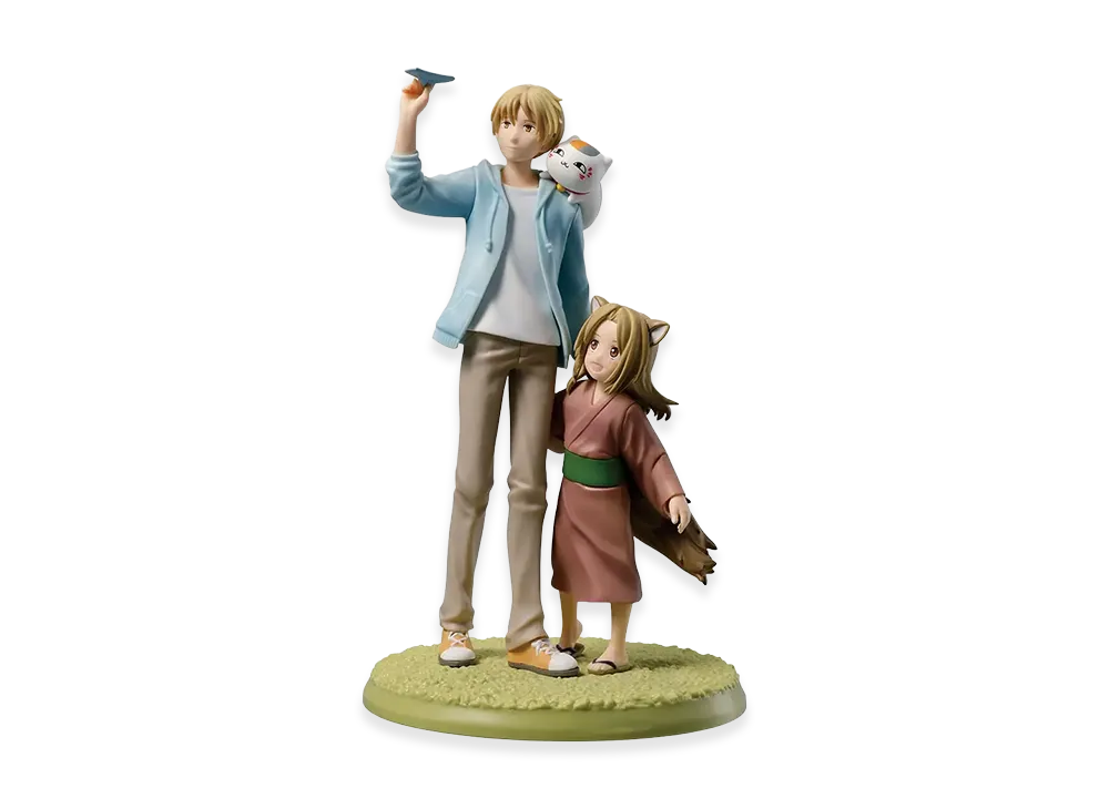 BANDAI "Ichiban Kuji" -Natsume's Book of Friends Atelier Picture Book - Put it on a Paper Airplane -- A Prize Figure - On a Paper Airplane -