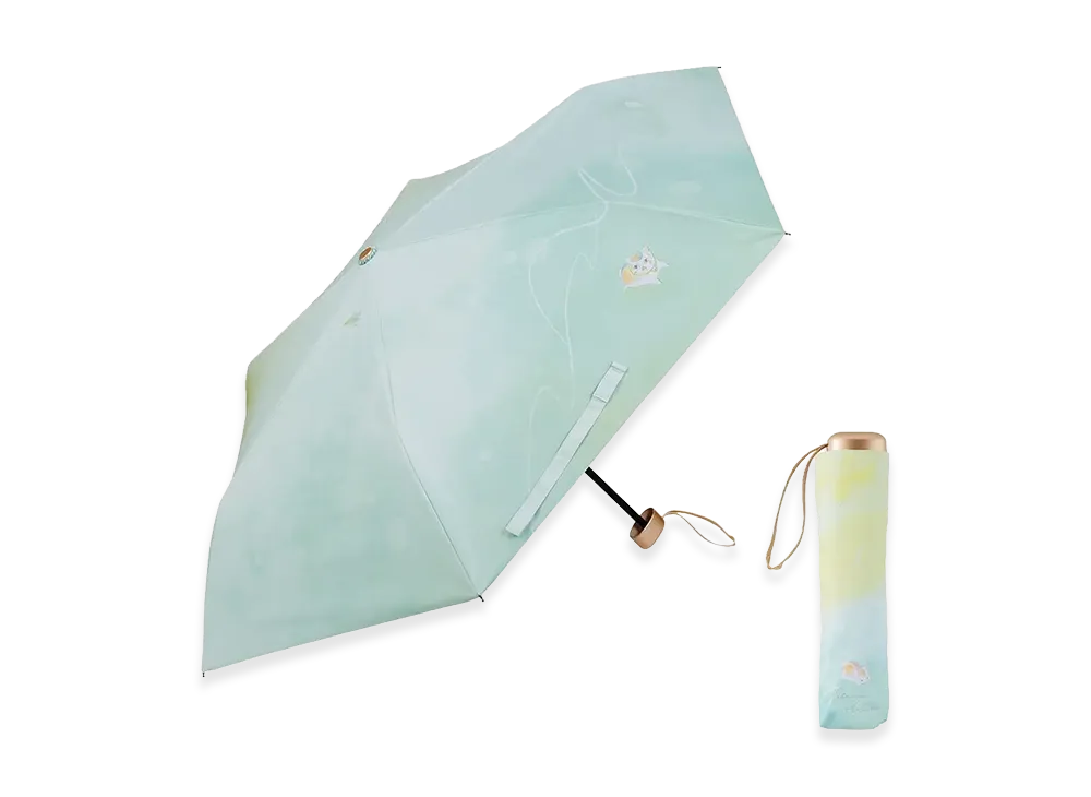 BANDAI "Ichiban Kuji" -Natsume's Book of Friends Atelier Picture Book - Put it on a Paper Airplane -- B Prize Paper Airplane Floating Umbrella