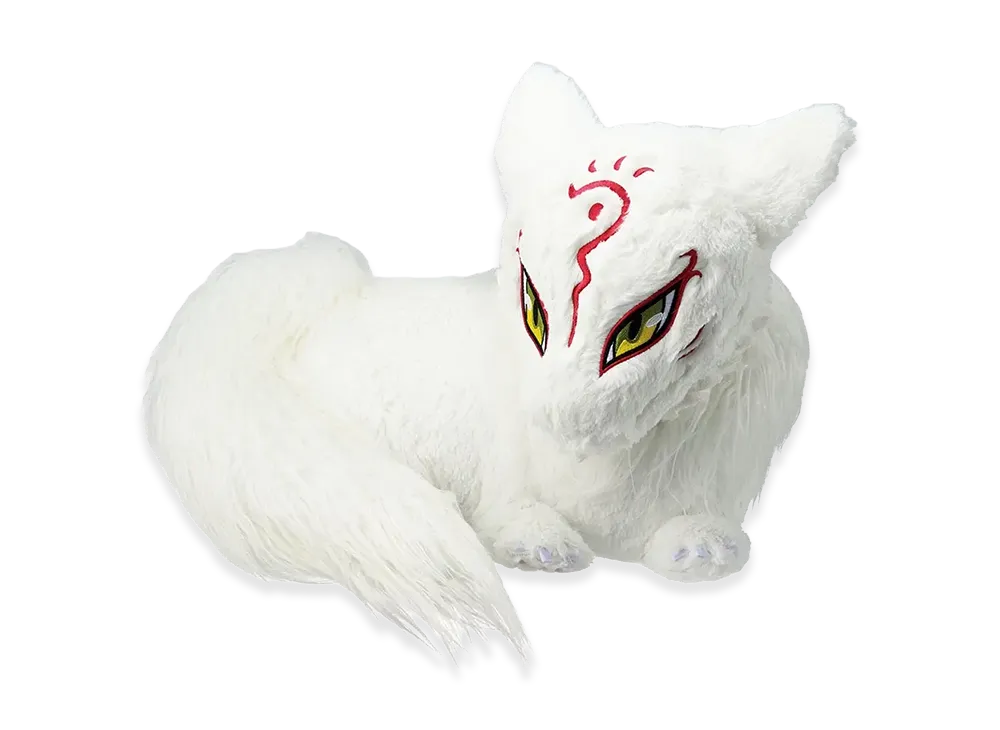 BANDAI "Ichiban Kuji" -Natsume's Book of Friends Atelier Picture Book - Put it on a Paper Airplane -- Last One Prize Large Spotted Plush