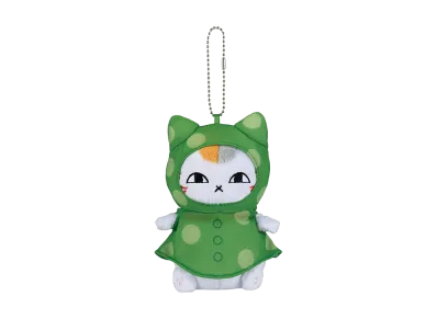 BANDAI "Ichiban Kuji" -Natsume's Book of Friends: Rain or Shine.- C Prize Let's have a sunny day tomorrow! Plush mascot raincoat