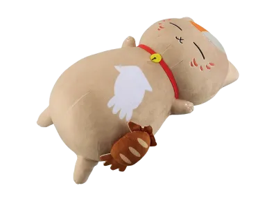 BANDAI "Ichiban Kuji" -Natsume's Book of Friends: Rain or Shine.- Last One Prize Nyanko-sensei Sunburned Plush