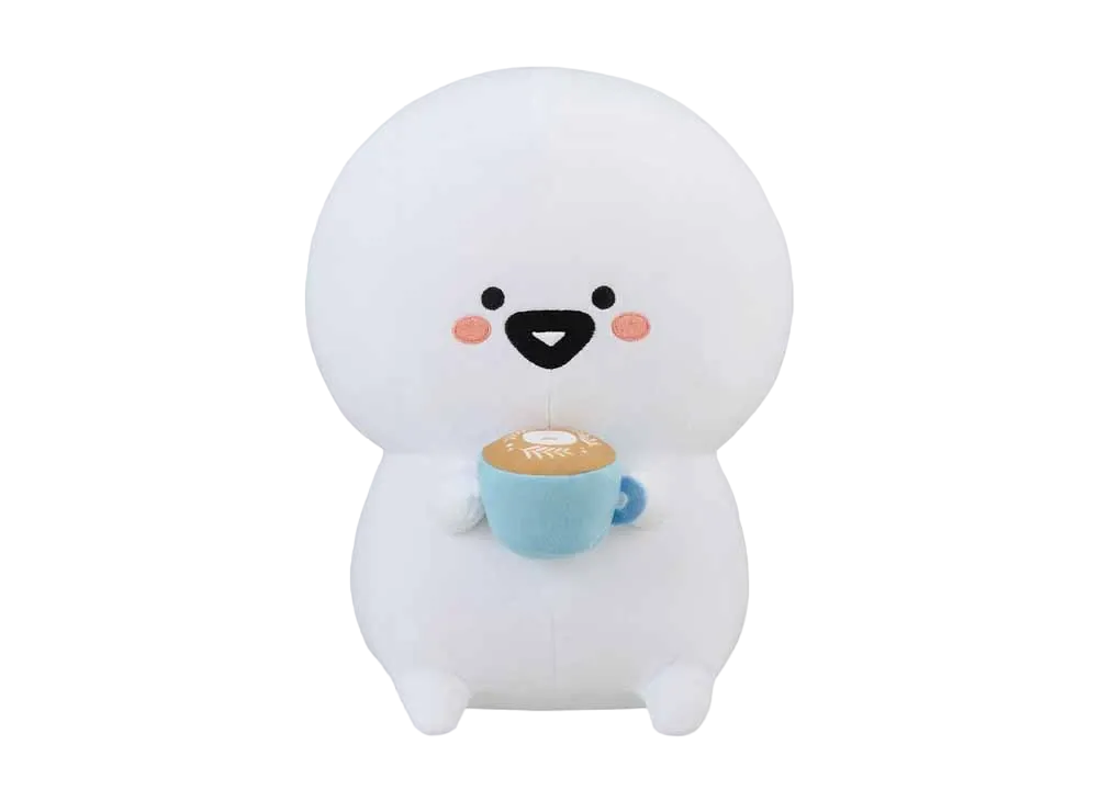 BANDAI "Ichiban Kuji" -With Obungu ~Relaxing cafe~- A Prize Relaxing with Coffee Obungu san Plush
