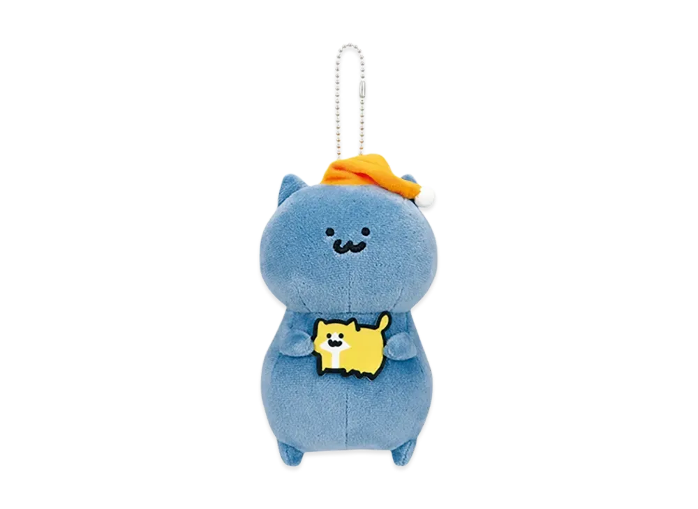 BANDAI "Ichiban Kuji" -Stationery ~Everyday Routine~- C Prize Nebosuke Mascot Plush Cat