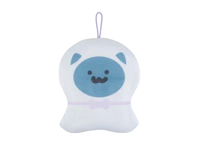 BANDAI "Ichiban Kuji" -Stationery ~Obungu to Issho~- D Prize Sunshine Laundry Pouch Neko san