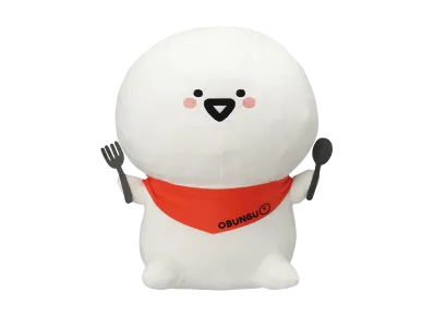 BANDAI "Ichiban Kuji" -Obungu to Issho ~I want to eat lots~- A Prize Let's Eat Together Plush