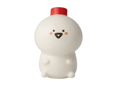 BANDAI "Ichiban Kuji" -Obungu to Issho ~I want to eat lots~- C Prize Shake-Shake Seasoning Dispenser