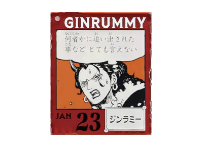 BANDAI "Ichiban Kuji" -ONE PIECE BASE SHOP Lottery 366DAYS OF BIRTHDAYS- Birth Month January-March Shin Colors Acrylic Block Charm Prize 1/23 Ginrummy