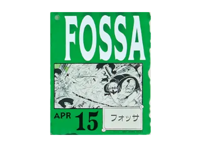 BANDAI "Ichiban Kuji" -ONE PIECE BASE SHOP Lottery 366DAYS OF BIRTHDAYS- Birth Month January-March Me Colors Acrylic Block Charm Prize 4/15 Fossa