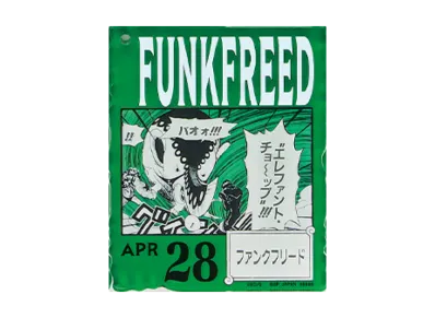 BANDAI "Ichiban Kuji" -ONE PIECE BASE SHOP Lottery 366DAYS OF BIRTHDAYS- Birth Month January-March Me Colors Acrylic Block Charm Prize 4/28 Funk Freed