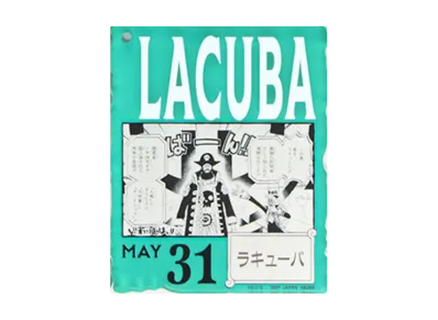 BANDAI "Ichiban Kuji" -ONE PIECE BASE SHOP Lottery 366DAYS OF BIRTHDAYS- Birth Month January-March Me Colors Acrylic Block Charm Prize 5/31 Lacuba