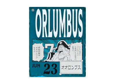BANDAI "Ichiban Kuji" -ONE PIECE BASE SHOP Lottery 366DAYS OF BIRTHDAYS- Birth Month January-March Me Colors Acrylic Block Charm Prize 6/23 Orlumbus