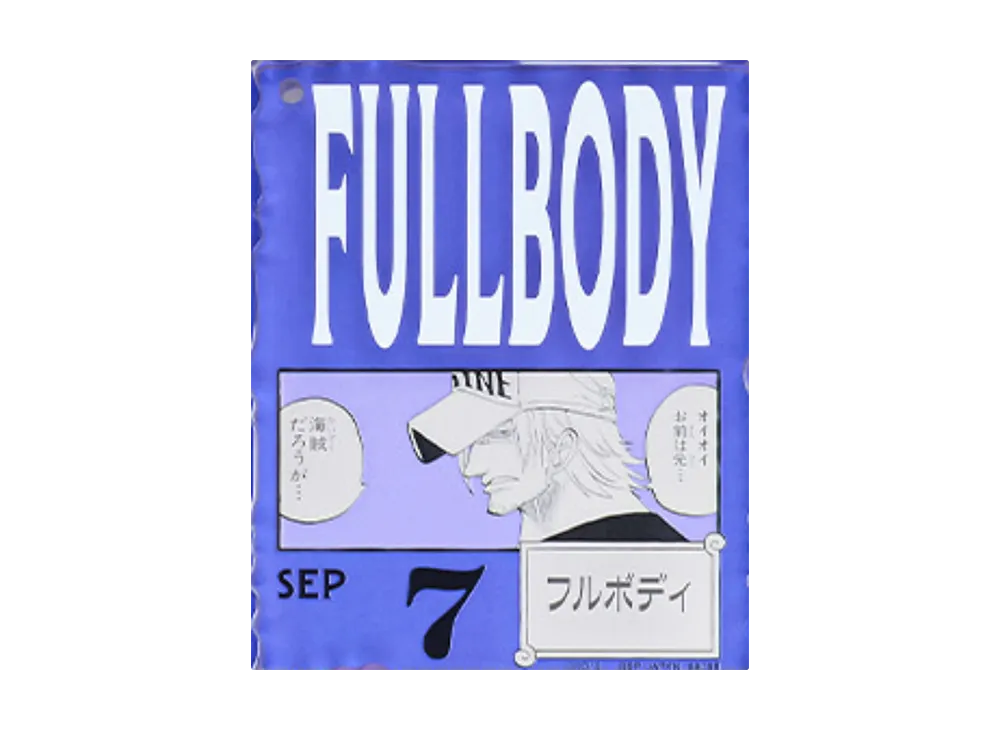 BANDAI "Ichiban Kuji" -ONE PIECE BASE SHOP Lottery 366DAYS OF BIRTHDAYS- Birth Month January-March Ryo Colors Acrylic Block Charm Prize 9/7 Fullbody