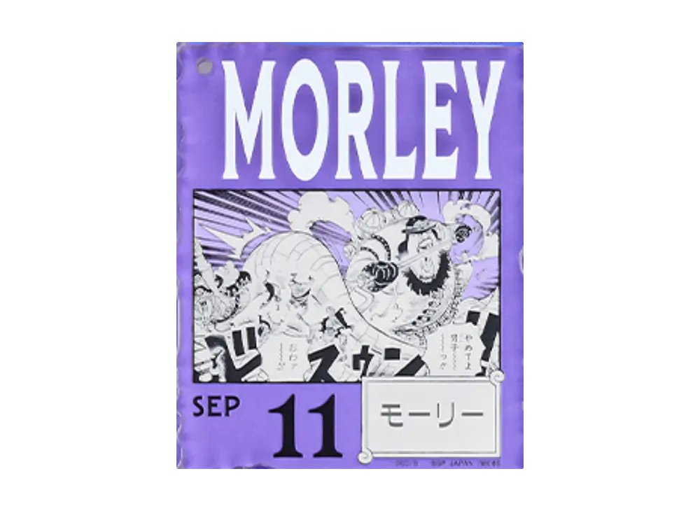 BANDAI "Ichiban Kuji" -ONE PIECE BASE SHOP Lottery 366DAYS OF BIRTHDAYS- Birth Month January-March Ryo Colors Acrylic Block Charm Prize 9/11 Morley