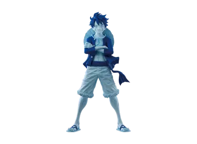 BANDAI "Ichiban Kuji" -ONE PIECE BASE SHOP Lottery 366DAYS OF BIRTHDAYS- Base Shop Color Figure Prize Monkey D. Luffy MASTERLISE MAXIMUM