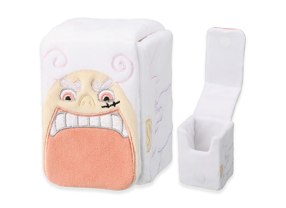 バンダイ【一番くじ】『ワンピースカードゲーム』E賞 ぬいぐるみマルチカードケース ルフィ