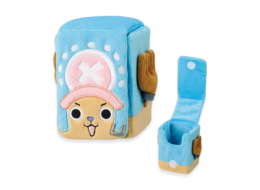 バンダイ【一番くじ】『ワンピースカードゲーム』E賞 ぬいぐるみマルチカードケース チョッパー