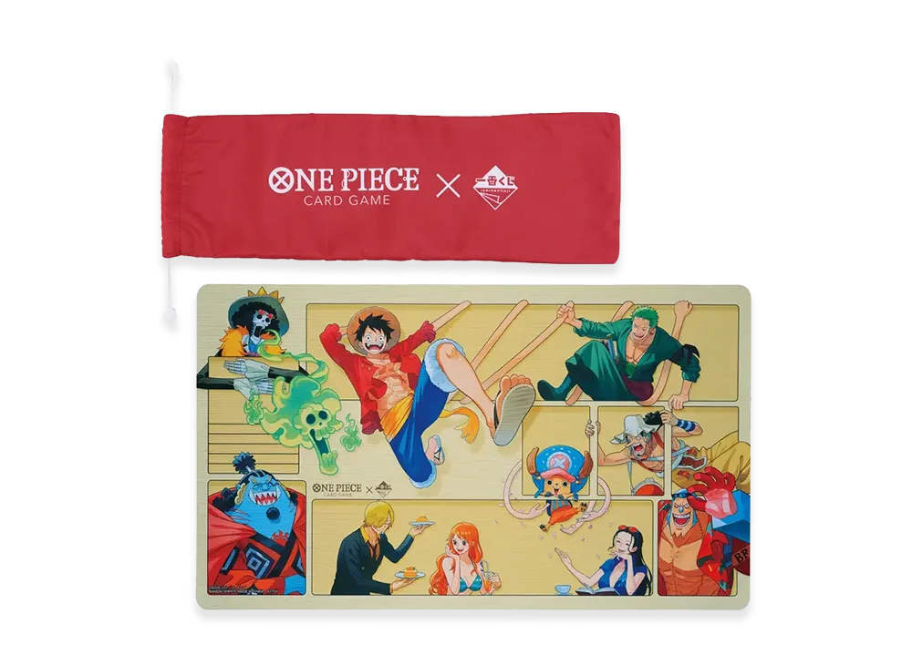 バンダイ【一番くじ】『ワンピースカードゲーム』ラストワン賞 一番くじ限定デザインプレイマット&マットケース
