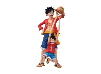BANDAI "Ichiban Kuji" -One Piece MONKEY.D.LUFFY – Memories of Adventure and Voyage to the Future- Last One Prize Monkey D. Luffy MASTERLISE PLUS