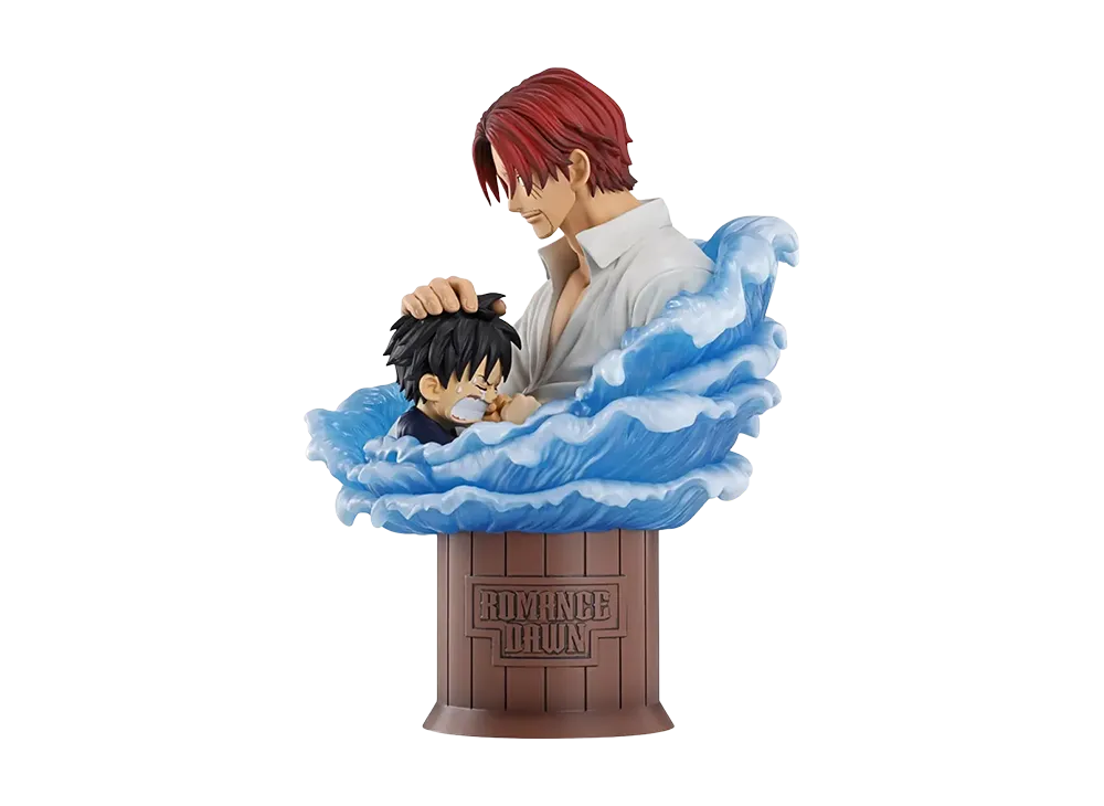BANDAI "Ichiban Kuji" -One Piece Red-Haired Pirates- Last One Prize Shanks & Luffy Revible Moment