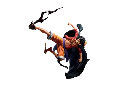 BANDAI "Ichiban Kuji" -One Piece Haoh no Cho with ONE PIECE TREASURE CRUISE- C Prize Monkey D. Luffy Treasure Cruise Figure