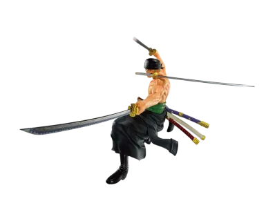 BANDAI "Ichiban Kuji" -One Piece Haoh no Cho with ONE PIECE TREASURE CRUISE- D Prize Roronoa Zoro Treasure Cruise Figure