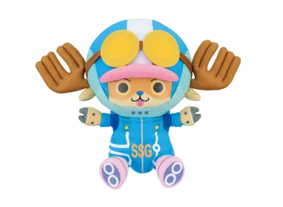 BANDAI "Ichiban Kuji" -One Piece Future Island Egghead- E Prize Change expression! chopper plush toy