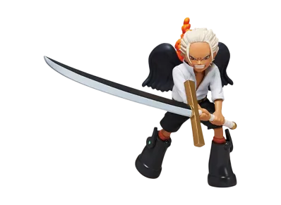 BANDAI "Ichiban Kuji" -One Piece Future Island Egghead- G Prize Seraphim Mini Figure S-Hawk