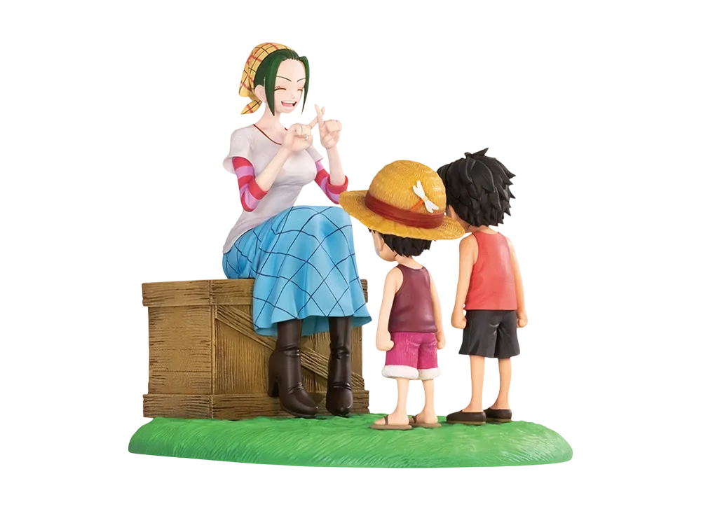 BANDAI "Ichiban Kuji" -One Piece ROAD TO DAWN-Trajectory to Adventure-- A Prize Revible Moment Zoukei-Oh - Memories of Fusha Village -