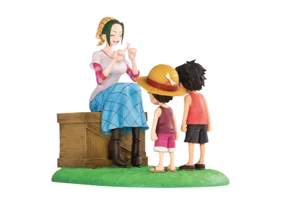 BANDAI "Ichiban Kuji" -One Piece ROAD TO DAWN-Trajectory to Adventure-- A Prize Revible Moment Zoukei-Oh - Memories of Fusha Village -