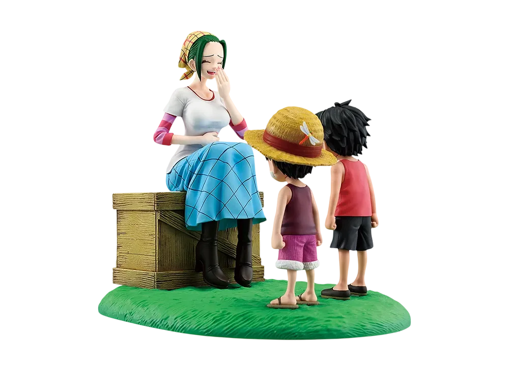 BANDAI "Ichiban Kuji" -One Piece ROAD TO DAWN-Trajectory to Adventure-- Last One Prize Revible Moment Zoukei-Oh - Memories of Fusha Village - Last One ver.