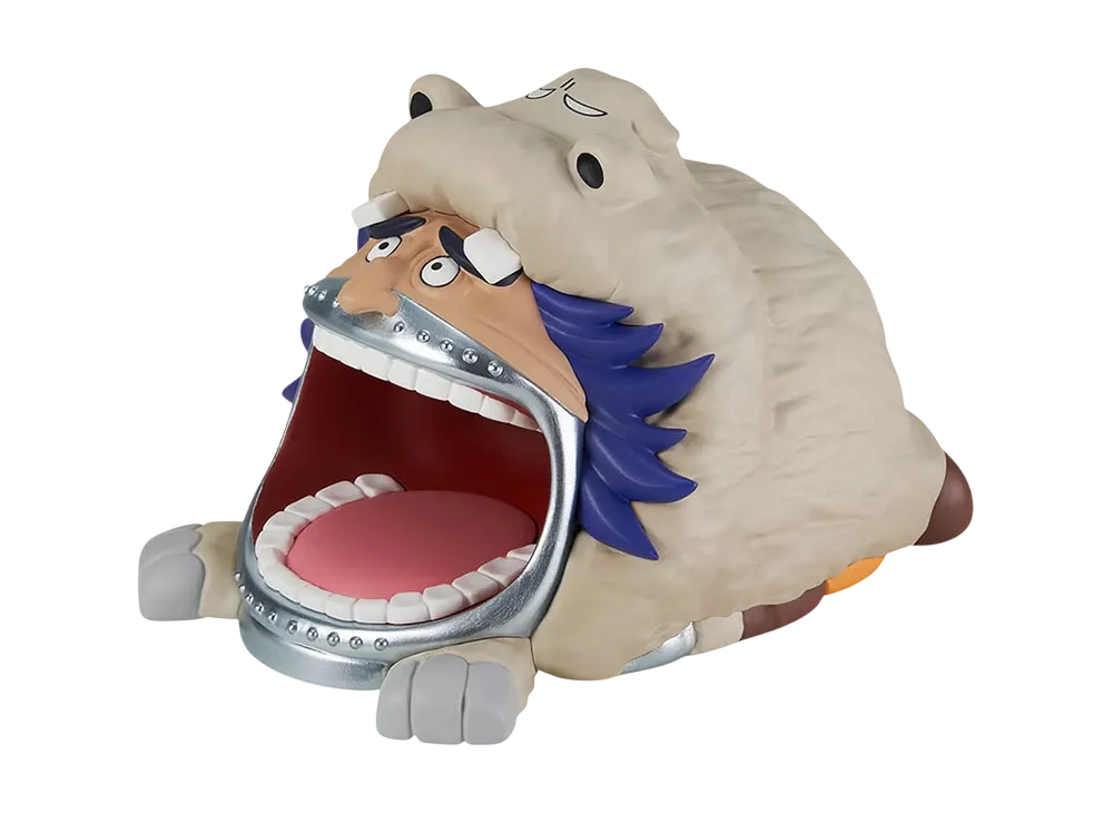 BANDAI "Ichiban Kuji" -One Piece The Greatest Battle ~To the Great Route~- E Prize Wapol's Bakubaku! clip holder