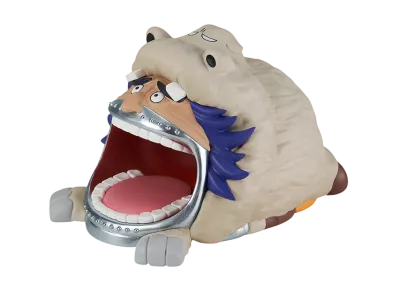 BANDAI "Ichiban Kuji" -One Piece The Greatest Battle ~To the Great Route~- E Prize Wapol's Bakubaku! clip holder