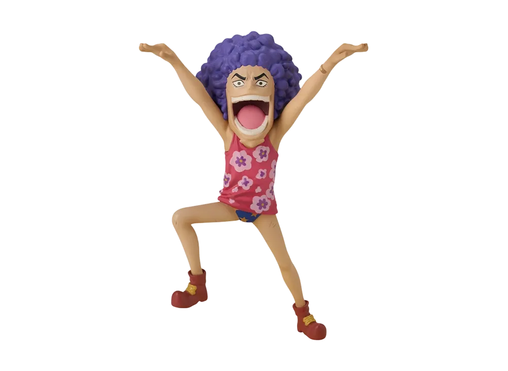 BANDAI "Ichiban Kuji" -One Piece Future Island Egghead ~My Feelings for You~- F Prize Childhood Minifigure Ivankov