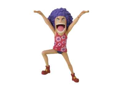 BANDAI "Ichiban Kuji" -One Piece Future Island Egghead ~My Feelings for You~- F Prize Childhood Minifigure Ivankov