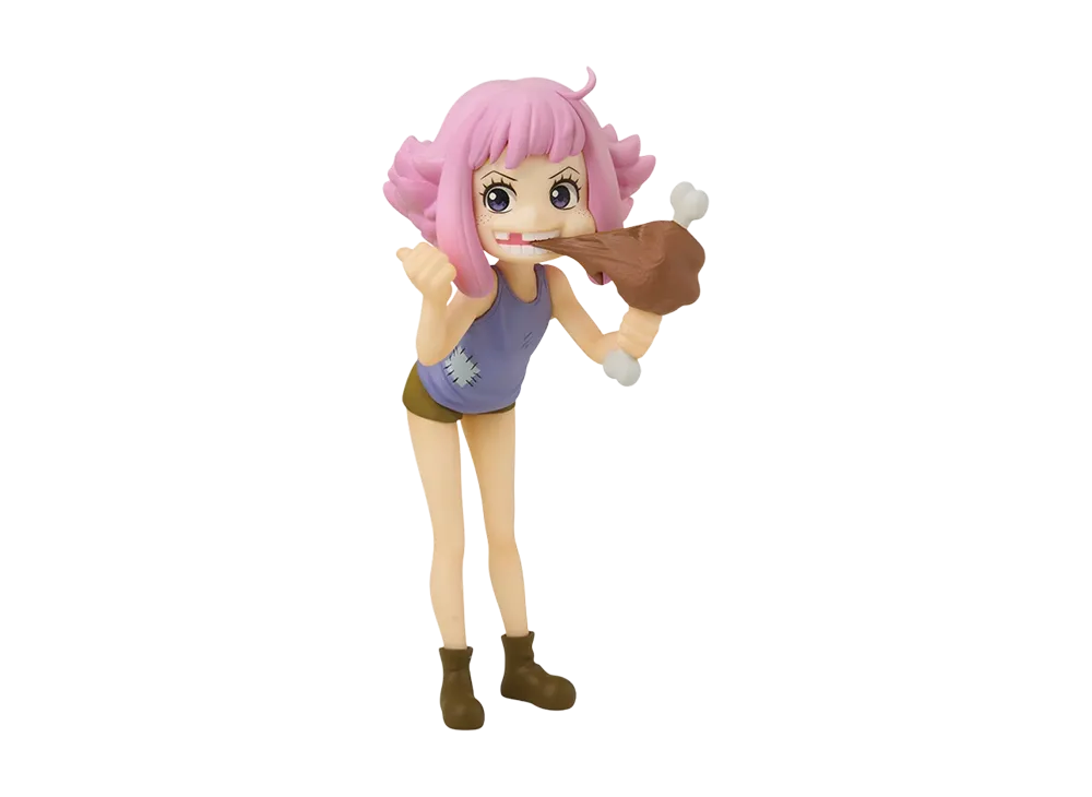 BANDAI "Ichiban Kuji" -One Piece Future Island Egghead ~My Feelings for You~- F Prize Childhood Minifigure Genie