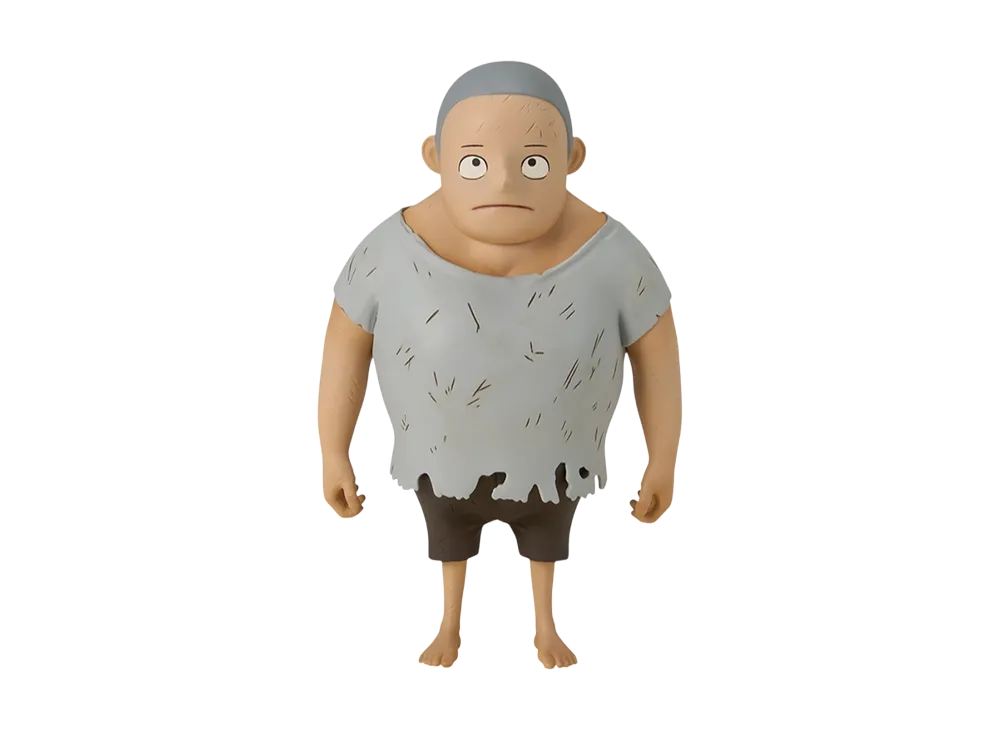 BANDAI "Ichiban Kuji" -One Piece Future Island Egghead ~My Feelings for You~- F Prize Childhood Mini Figure Kuma