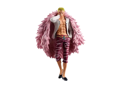 BANDAI "Ichiban Kuji" -One Piece The Unbreakable Law- D Prize Donquixote Doflamingo MASTERLISE
