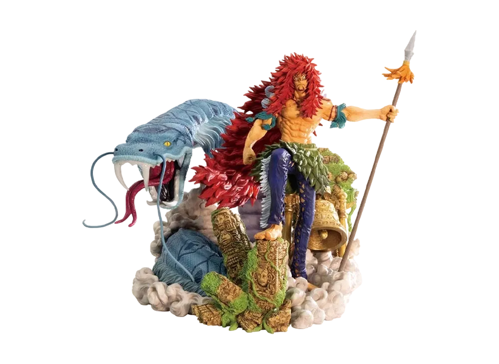 BANDAI "Ichiban Kuji" -One Piece Modeling King Shandian Warrior ~Kalgara~- A Prize Warrior of Shandra Karugarah brush-colored ver.