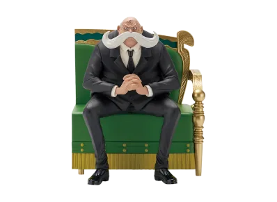BANDAI "Ichiban Kuji" -One Piece The Throne of Power (Five Elders)- C Prize Topman Walkery Saint Figure