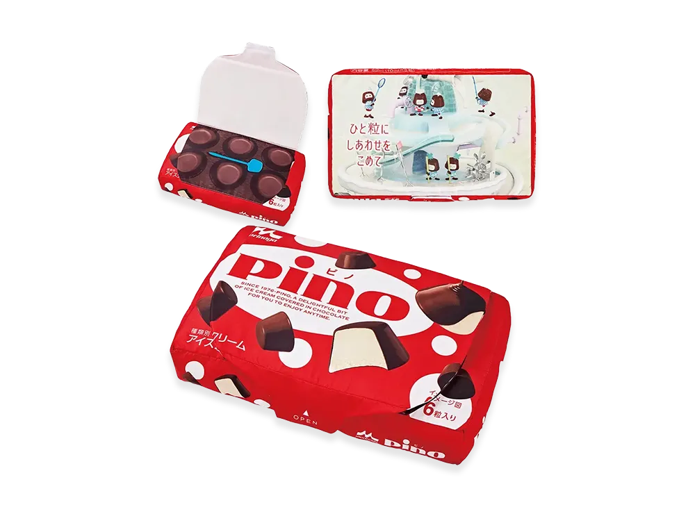 BANDAI "Ichiban Kuji" -Morinaga Milk Industry Pino- Last One Prize Pino Cushion Last One ver.