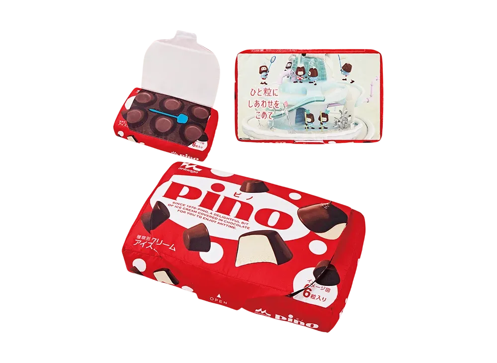 BANDAI "Ichiban Kuji" -Morinaga Milk Pino- Last One Prize Pino Cushion Last One ver.