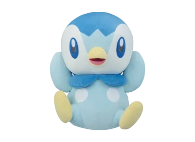 BANDAI "Ichiban Kuji" -2024 Pokemon Collection Kuji ~Welcome to the Pokemon House~- Last One Prize Life-sized Piplup Plush