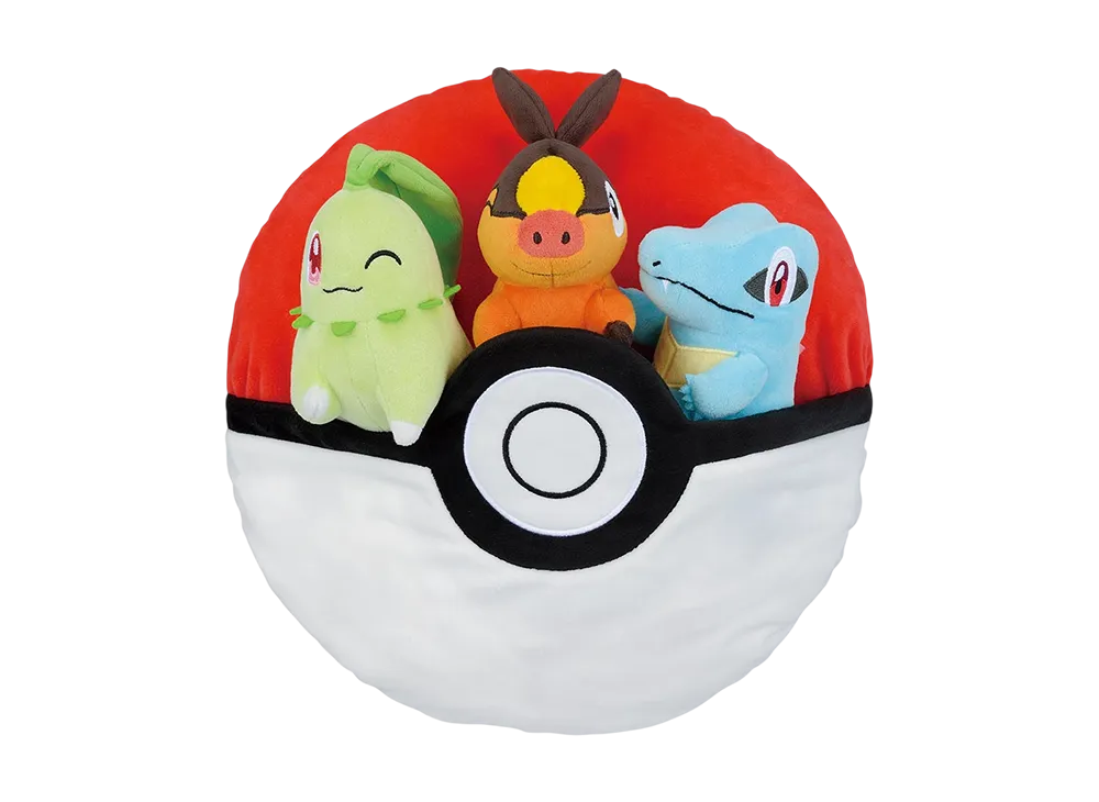 BANDAI "Ichiban Kuji" -2025 Pokemon Collection Lottery ~Let's Go for a Walk!~- A Prize Game cushion with Plush
